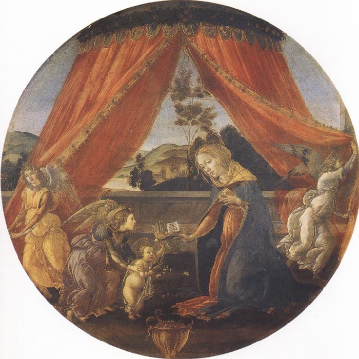 Sandro Botticelli Madonna and Child (mk36)